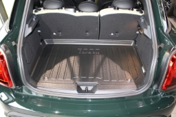 Boot mat suitable for Mini One - Cooper (F55 - Mk III) 2014-2024 5-door hatchback Carbox Form PE rubber - black (MIN6MICT-0) (1)