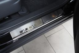 Door sill plates Mitsubishi Eclipse Cross 2018-present stainless steel (MIT1ECEA) (1)