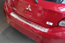 Rear bumper protector Mitsubishi Space Star II 2013-present stainless steel (MIT1SPBP) (1)