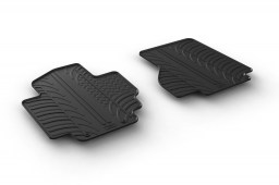 Nissan e-NV200 2014-present car mats set anti-slip Rubbasol rubber (NIS1NVFR)