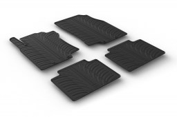 Nissan X-Trail III (T32) 2013-present car mats set anti-slip Rubbasol rubber (NIS1XTFR)