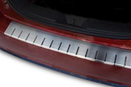 Rear bumper protector Nissan Leaf (ZE1) 2017-> 5-door hatchback stainless steel (NIS3LEBA) (1)