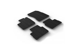 Car mats Nissan Qashqai (J12) 2021-present set anti-slip Rubbasol rubber (NIS3QAFR) (1)