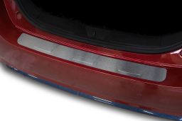 Rear bumper protector Nissan Leaf (ZE1) 2017-> 5-door hatchback stainless steel (NIS6LEBA) (1)