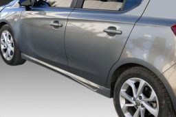 Side skirts Opel Corsa E 2014-2019 3-door hatchback ABS - painted (OPE1COMS) (1)