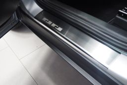 Door sill plates Opel Grandland X 2017-present stainless steel (OPE1GREA) (1)