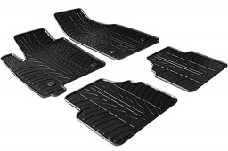 Opel Meriva A 2003-2010 car mats set anti-slip Rubbasol rubber (OPE1MEFR)