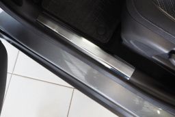 Door sill plates Opel Crossland X 2017-present stainless steel (OPE3CREA) (1)