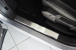 Door sill plates Opel Grandland X 2017-present stainless steel (OPE3GREA) (1)