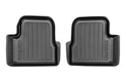 Car mats suitable for Peugeot 208 II 2019-> 3 & 5-door hatchback Carbox Floor PE rubber (PEU128CF-RS) (1)