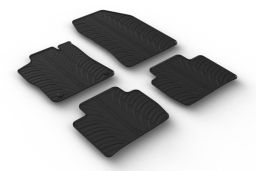 Car mats Peugeot 408 III 2022-> 5-door hatchback Rubbasol rubber (PEU148FR) (1)