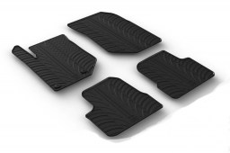 Car mats Peugeot 2008 II 2019-present set anti-slip Rubbasol rubber (PEU220FR) (1)