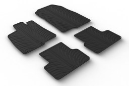 Car mats suitable for Peugeot 3008 III 2024->   Rubbasol rubber (PEU330FR) (1)