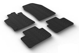 Car mats Peugeot 308 III SW 2021-present wagon set anti-slip Rubbasol rubber (PEU638FR) (1)