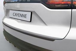 Rear bumper protector Porsche Cayenne III (PO536) 2017-present ABS - brushed alloy (POR16CABP) (1)
