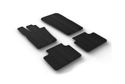 Car mats Porsche Panamera II Fastback (971) 2016-present 5-door hatchback set anti-slip Rubbasol rubber (POR1PAFR) (1)