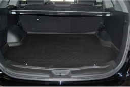 Boot mat suitable for Renault Clio IV Estate - Grandtour 2013-> wagon Carbox Form PE rubber - black (REN1CLCT-0) (1)