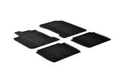 Car mats Renault Latitude 2010-2015 4-door saloon set anti-slip Rubbasol rubber (REN1LTFR) (1)