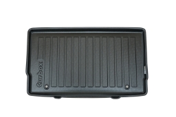 Boot mat suitable for Renault Zoë 2012-> 5-door hatchback Carbox Form PE rubber - black (REN1ZOCT-0) (1)