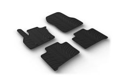 Car mats Renault Zoë 2012-present 5-door hatchback set anti-slip Rubbasol rubber (REN1ZOFR) (1)