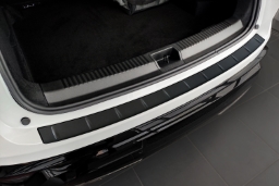 Rear bumper protector suitable for Renault Espace VI 2023->   stainless steel matt black (REN4ESBP) (1)