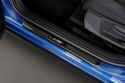 Door sill plates Seat Arona (KJ) 2017->   stainless steel high gloss black 4 pieces (SEA1AREG) (1)