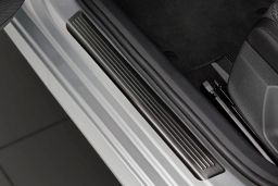 Door sill plates Skoda Octavia IV Combi (NX) 2020-present wagon stainless steel brushed anthracite 4 pieces (2)