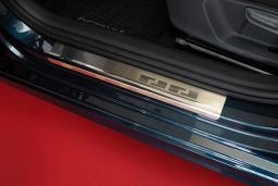 Door sill plates Skoda Octavia IV (NX) 2020-> 5-door hatchback stainless steel (SKO19OCEA) (1)