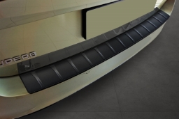 Rear bumper protector suitable for Skoda Superb IV Combi (B9) 2024-> wagon stainless steel matt black (SKO23SUBP) (1)