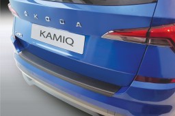 Rear bumper protector Skoda Kamiq (NW4) 2019->   ABS - brushed alloy (SKO3KMBP) (1)