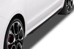 Side skirts Slim Skoda Superb II (3T) 2008-2015 5-door hatchback ABS - painted (SKO3SUTS) (1)