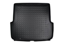 Boot mat suitable for Skoda Octavia II Combi (1Z) 2004-2013 wagon Carbox Form PE rubber - black (SKO5OCCT-0) (1)