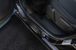 Door sill plates Smart Forfour (W453) 2014-> 5-door hatchback stainless steel 4 pieces (SMA1FFEG) (1)