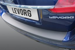 Rear bumper protector Subaru Levorg 2015-> wagon ABS - brushed alloy (SUB1LGBP) (1)