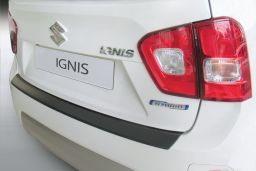 Rear bumper protector Suzuki Ignis (FF21S) 2020-present 5-door hatchback ABS - silver (SUZ1IGBR) (1)