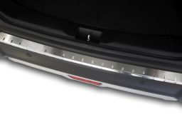 Rear bumper protector Suzuki S-Cross III 2021-> 5-door hatchback stainless steel (SUZ26SXBA) (1)