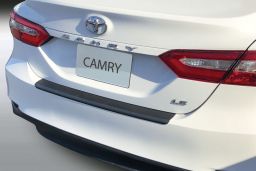Rear bumper protector Toyota Camry (XV70) 2019-present 5-door hatchback ABS - brushed alloy (TOY1CABR) (1)