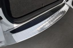 Rear bumper protector Toyota RAV4 III (XA30) 2006-2013   stainless steel (TOY21R4BP) (1)