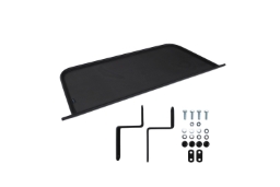 Wind deflector Triumph TR3 1955-1961   Black