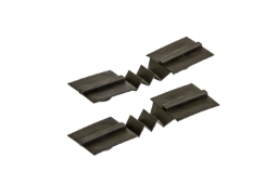 2 pieces of pressure piece pad<br />With ridge in the middle<br />For mirrors with casing nut
