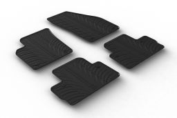 Car mats Volvo C30 2006-2012 3-door hatchback Rubbasol rubber (VOL1C3FR) (1)