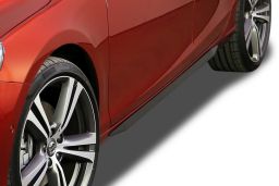 Side skirts Slim Volvo V40 (P1) 2012-2019 5-door hatchback ABS - painted (VOL1V4TS) (1)