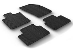 Volvo V60 II 2018-present wagon car mat set anti-slip Rubbasol rubber (VOL2V6FR) (1)