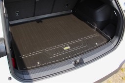 Boot mat suitable for Volkswagen Tiguan III 2024->   Carbox Form PE rubber - black (VW14TICT-0) (1)