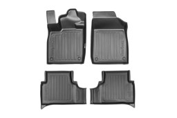 Car mats Volkswagen ID.3 2019-> 5-door hatchback Carbox Floor PE rubber (VW1I3CF-CS) (1)