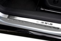 Door sill plates Volkswagen ID.7 2023-> 5-door hatchback stainless steel brushed (VW1I7EA) (1)