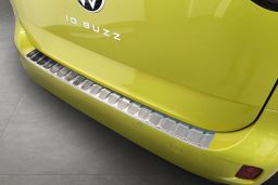 Rear bumper protector Volkswagen ID.Buzz 2022->   stainless steel (VW1IBBP) (1)