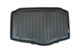 Boot mat suitable for Volkswagen T-Cross 2018->   Carbox Form PE rubber - black (VW1TCCT-0) (1)