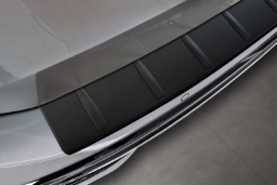 Rear bumper protector suitable for Volkswagen Passat Variant (B9) 2023-> wagon stainless steel matt black (VW23PABP) (1)
