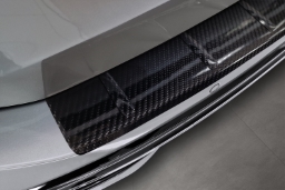 Rear bumper protector suitable for Volkswagen Passat Variant (B9) 2023->  carbon (VW25PABP) (1)